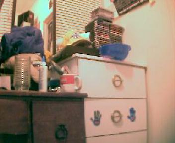 my cluttered desk